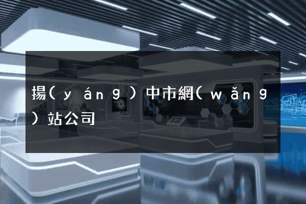 揚(yáng)中市網(wǎng)站公司