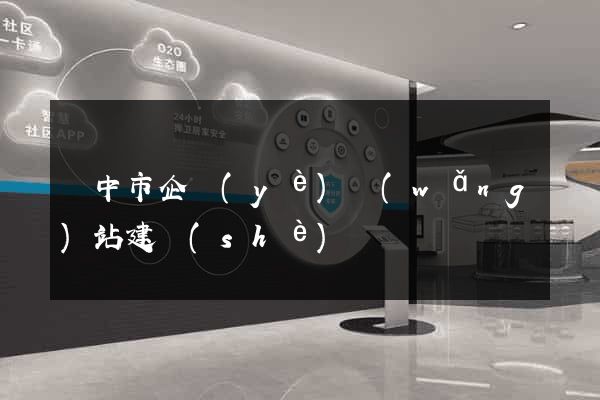 揚中市企業(yè)網(wǎng)站建設(shè)