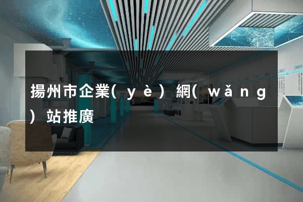 揚州市企業(yè)網(wǎng)站推廣