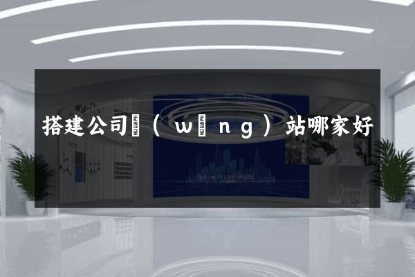 搭建公司網(wǎng)站哪家好