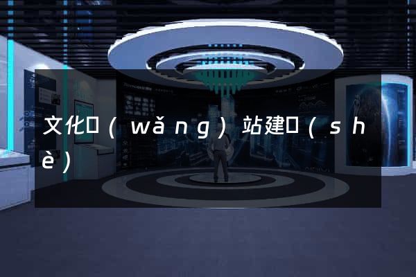 文化網(wǎng)站建設(shè)