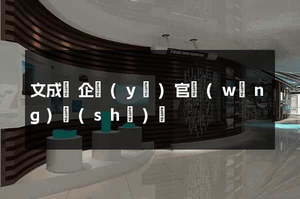 文成縣企業(yè)官網(wǎng)設(shè)計
