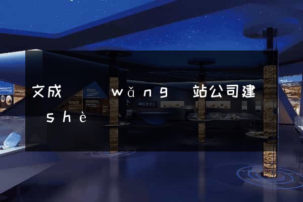 文成縣網(wǎng)站公司建設(shè)