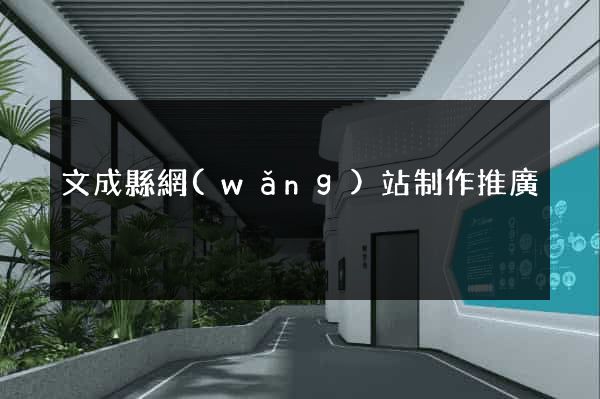 文成縣網(wǎng)站制作推廣