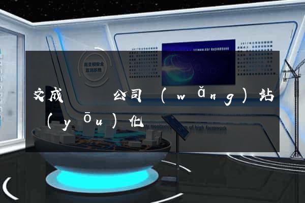 文成縣設計公司網(wǎng)站優(yōu)化