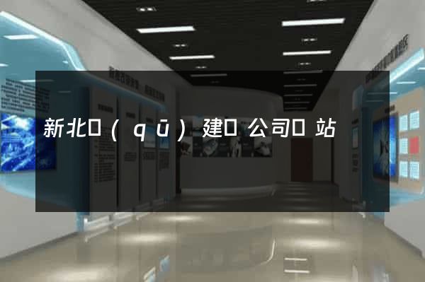 新北區(qū)建設公司網站