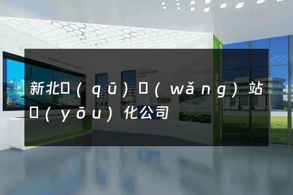 新北區(qū)網(wǎng)站優(yōu)化公司