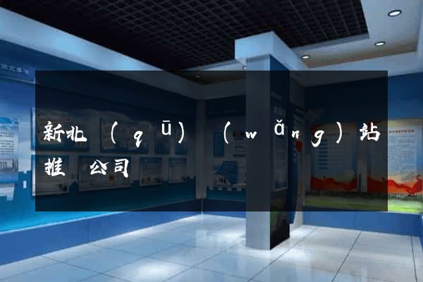 新北區(qū)網(wǎng)站推廣公司