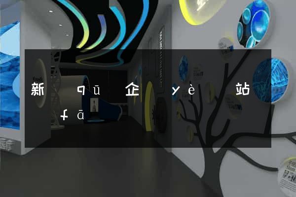 新區(qū)企業(yè)網站開發(fā)
