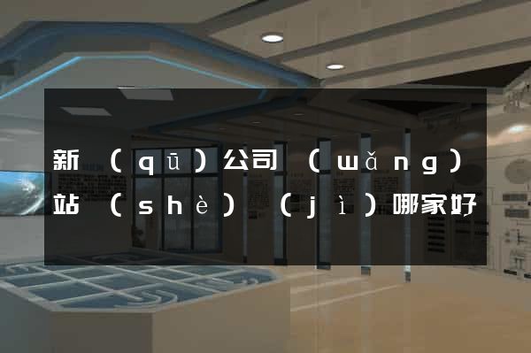 新區(qū)公司網(wǎng)站設(shè)計(jì)哪家好