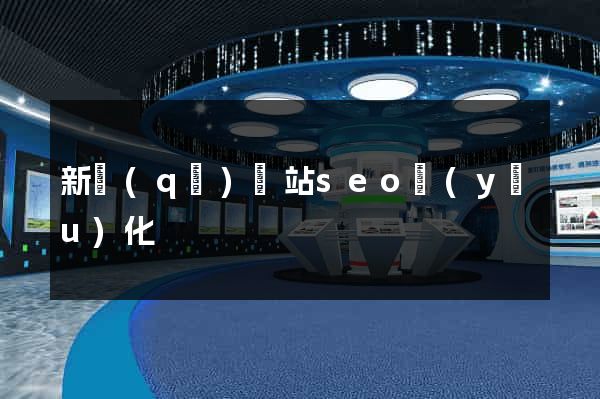 新區(qū)網站seo優(yōu)化