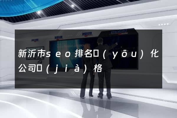 新沂市seo排名優(yōu)化公司價(jià)格