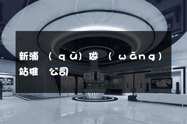 新浦區(qū)做網(wǎng)站推廣公司