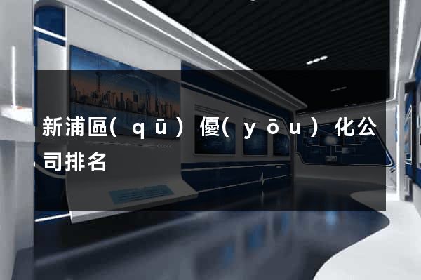 新浦區(qū)優(yōu)化公司排名