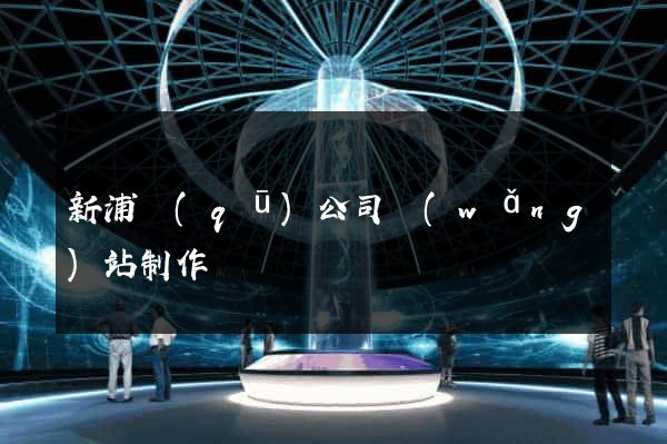 新浦區(qū)公司網(wǎng)站制作