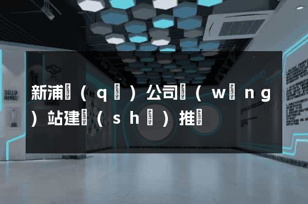 新浦區(qū)公司網(wǎng)站建設(shè)推廣