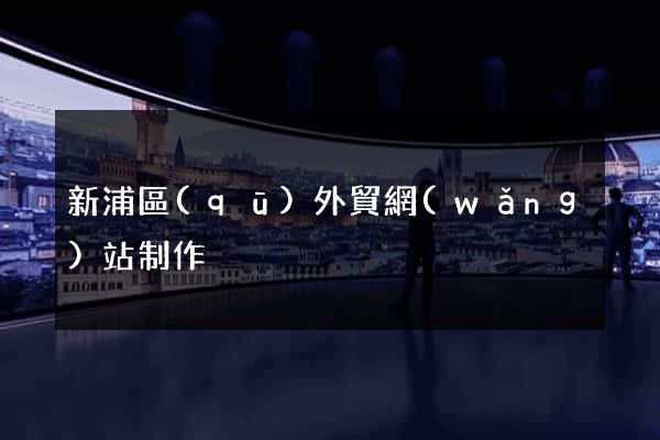 新浦區(qū)外貿網(wǎng)站制作