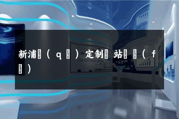 新浦區(qū)定制網站開發(fā)