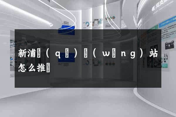 新浦區(qū)網(wǎng)站怎么推廣