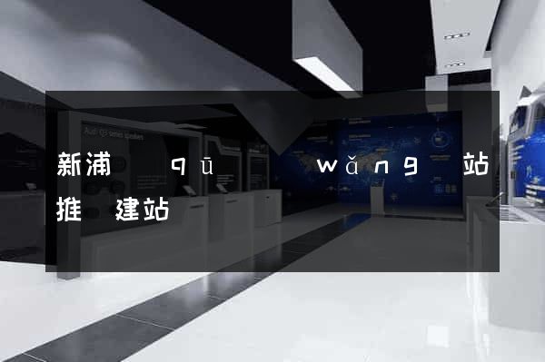 新浦區(qū)網(wǎng)站推廣建站