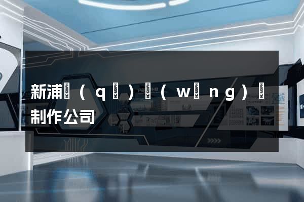 新浦區(qū)網(wǎng)頁制作公司
