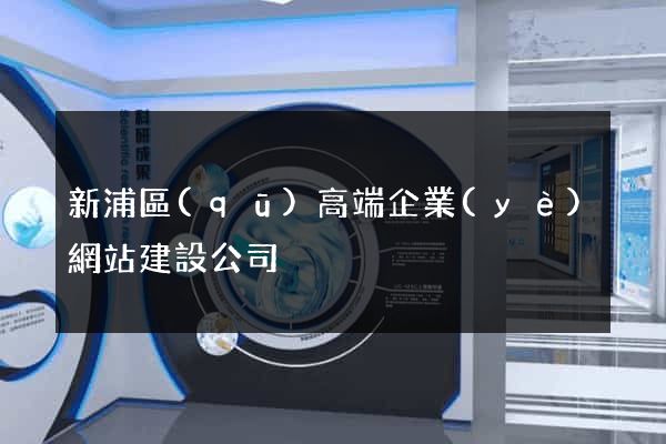 新浦區(qū)高端企業(yè)網站建設公司