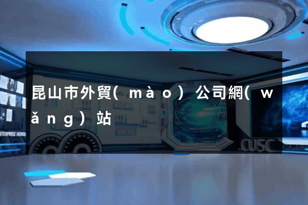 昆山市外貿(mào)公司網(wǎng)站