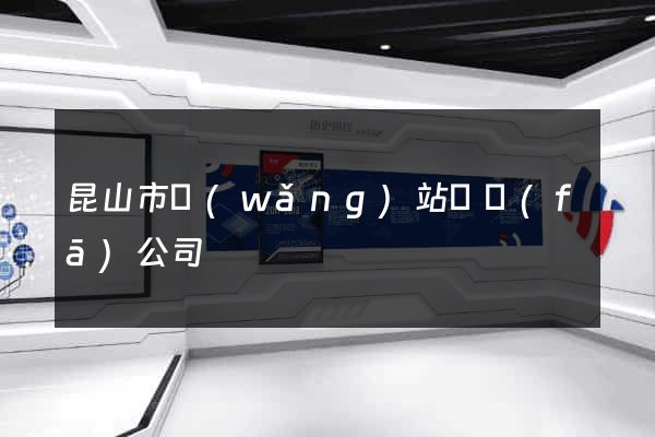 昆山市網(wǎng)站開發(fā)公司