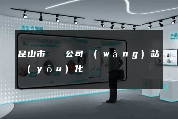 昆山市設計公司網(wǎng)站優(yōu)化
