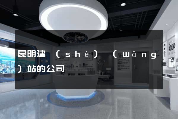 昆明建設(shè)網(wǎng)站的公司