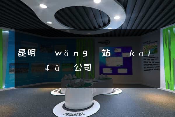 昆明網(wǎng)站開(kāi)發(fā)公司