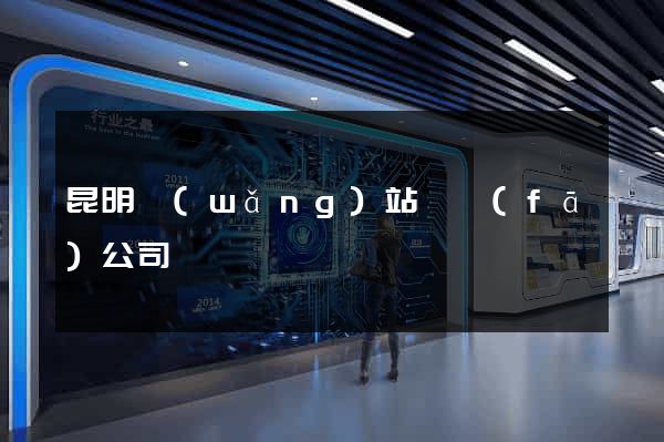 昆明網(wǎng)站開發(fā)公司