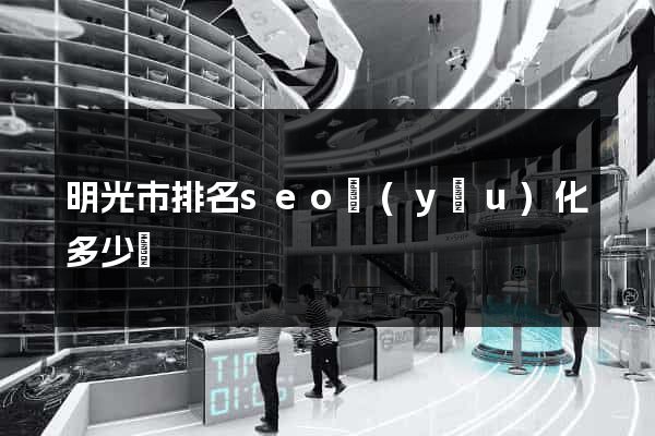 明光市排名seo優(yōu)化多少錢