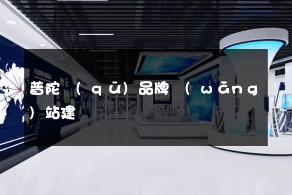 普陀區(qū)品牌網(wǎng)站建設