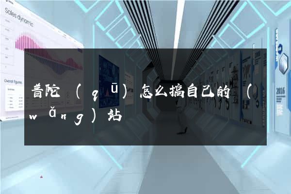 普陀區(qū)怎么搞自己的網(wǎng)站