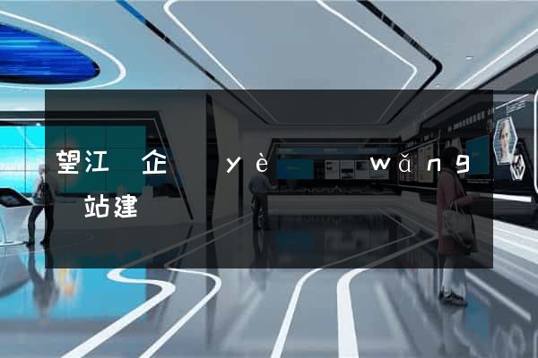 望江縣企業(yè)網(wǎng)站建設