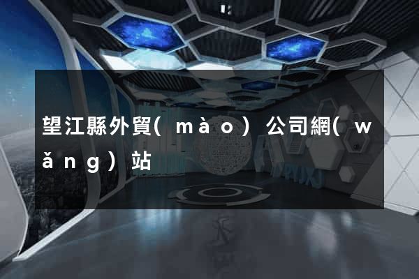 望江縣外貿(mào)公司網(wǎng)站