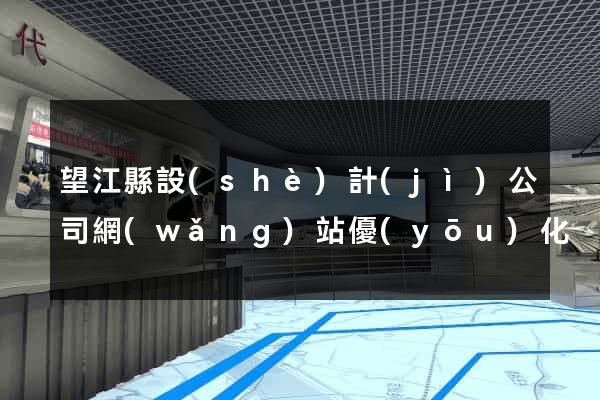 望江縣設(shè)計(jì)公司網(wǎng)站優(yōu)化
