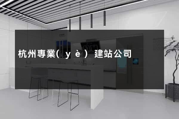 杭州專業(yè)建站公司