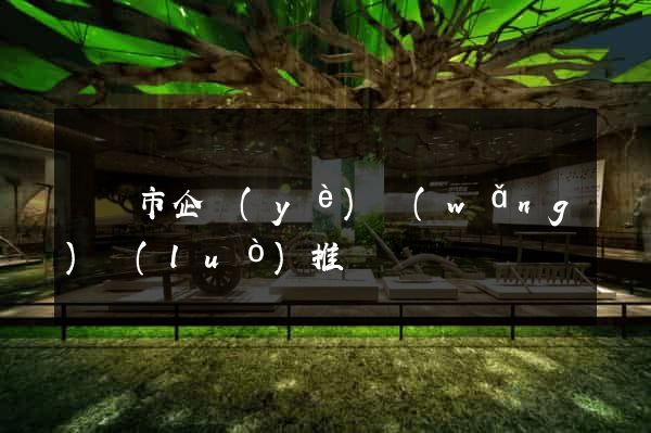 東臺市企業(yè)網(wǎng)絡(luò)推廣