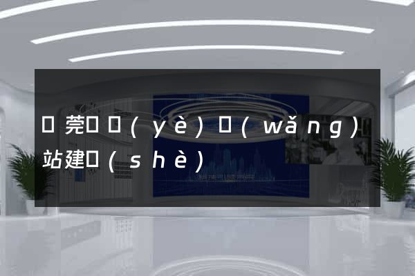 東莞專業(yè)網(wǎng)站建設(shè)