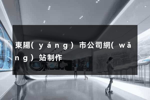 東陽(yáng)市公司網(wǎng)站制作