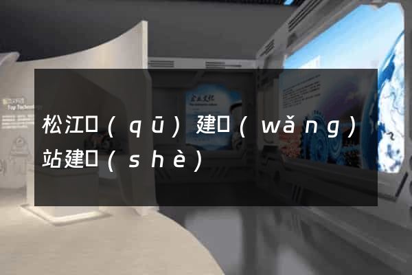 松江區(qū)建網(wǎng)站建設(shè)