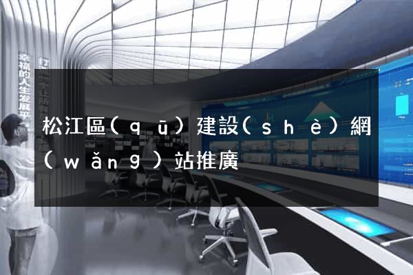 松江區(qū)建設(shè)網(wǎng)站推廣