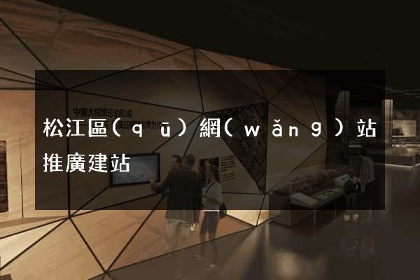 松江區(qū)網(wǎng)站推廣建站