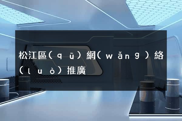 松江區(qū)網(wǎng)絡(luò)推廣