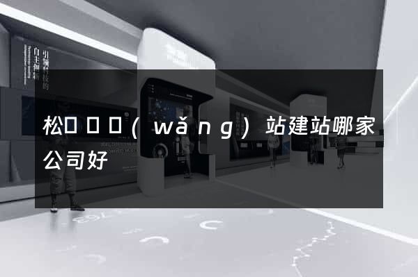 松陽縣網(wǎng)站建站哪家公司好