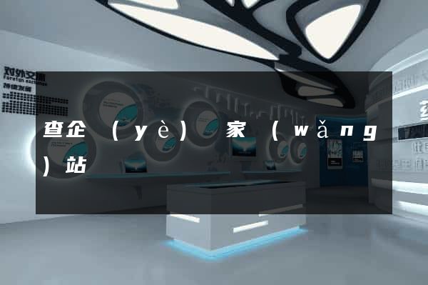 查企業(yè)國家網(wǎng)站