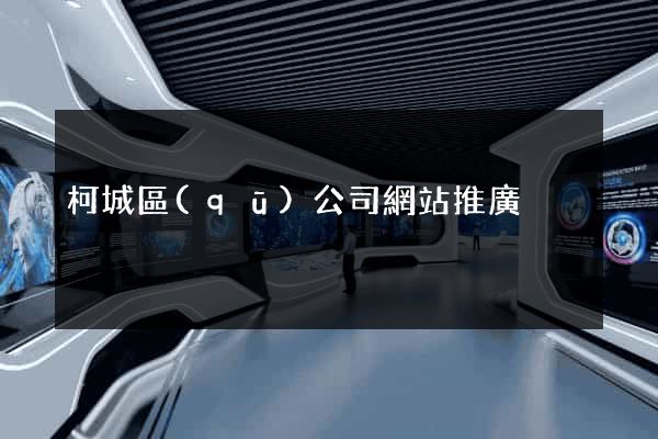 柯城區(qū)公司網站推廣
