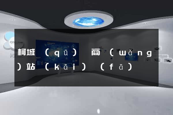 柯城區(qū)電商網(wǎng)站開(kāi)發(fā)